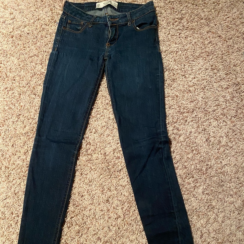 Abercrombie & Fitch Mid-Rise Skinny Jeans